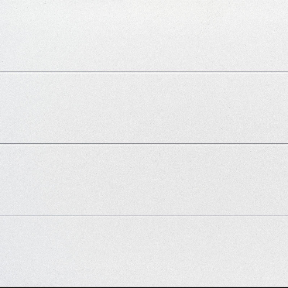 HÖRMANN Sektionaltor LPU42 mit Zarge L-Sicke verkehrsweiß, sandgrain, 2315x2080 mm,Zarge mit N-Beschlag Image