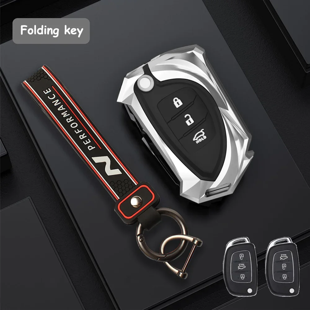 Neue Autos chl üssel Fall Abdeckung Shell für Hyundai n Leistung Tucson Sonate Santa Fe Elantra Akzent Solaris Verna ix25 ix35 i20 i30 i40 Image