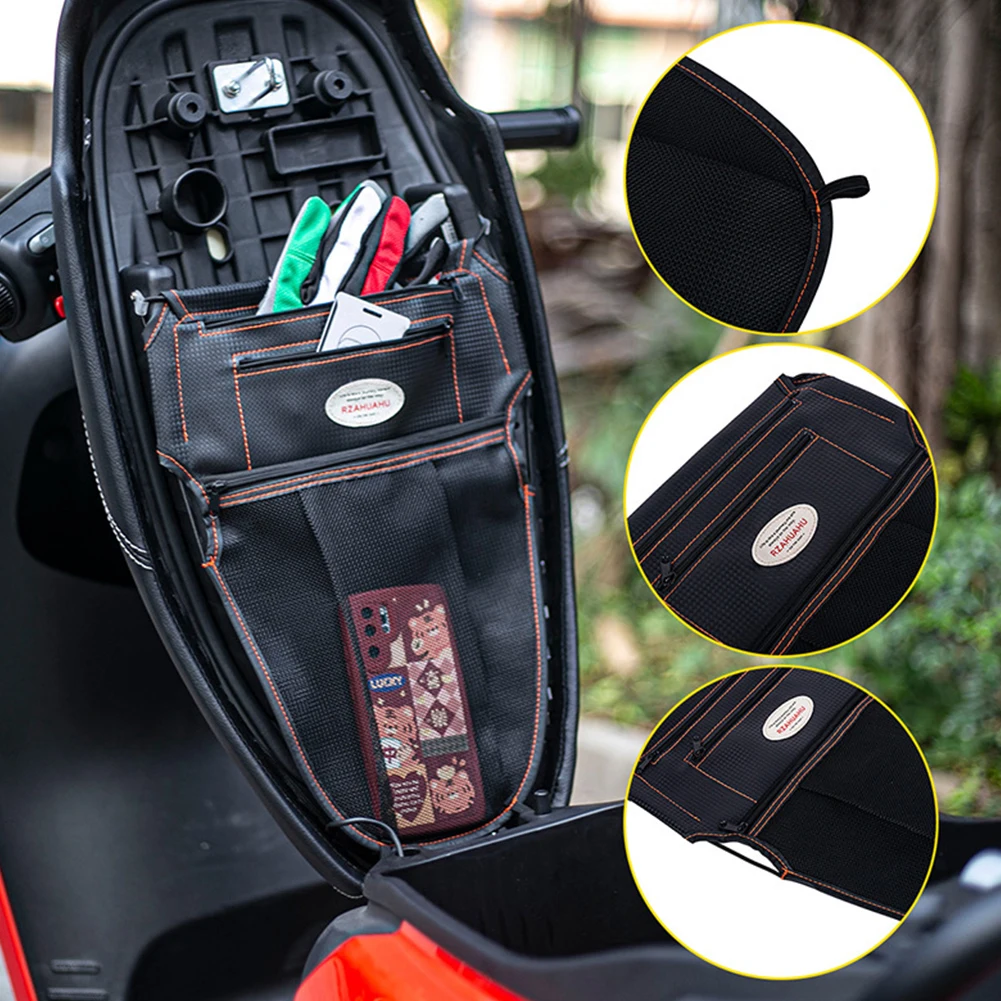 Sac de siège de moto et Scooter, rangement d