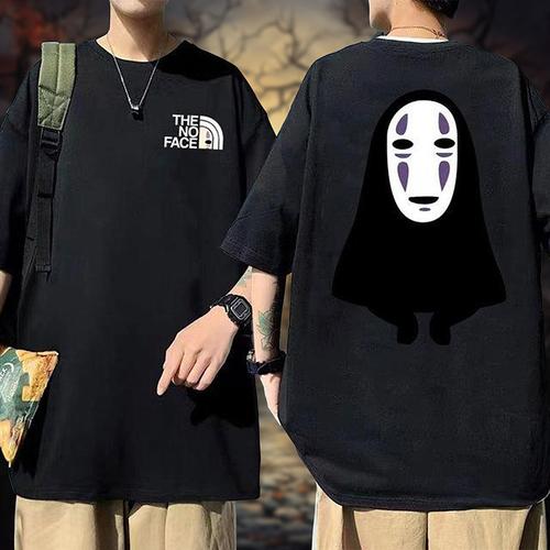 Spirited Away T-shirt Cartoon Manga Anime Graphic For Couple's Men's Women's Adults' Halloween Carnival Masquerade Hot Stamping Street Casual Daily