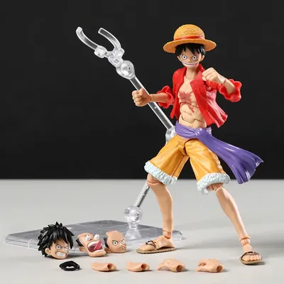 SHF Monkey D. Luffy the Raid on Onigashima Action Figure Doll
