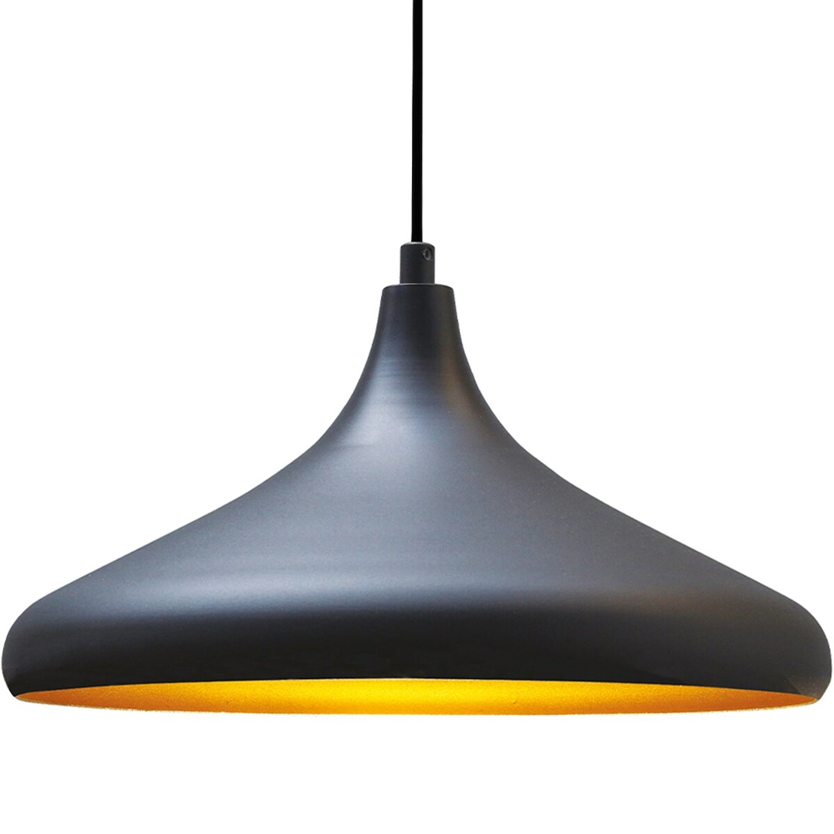 Bamyum Champion Pendelleuchte, 35cm, E27, Schwarz Lampe Image