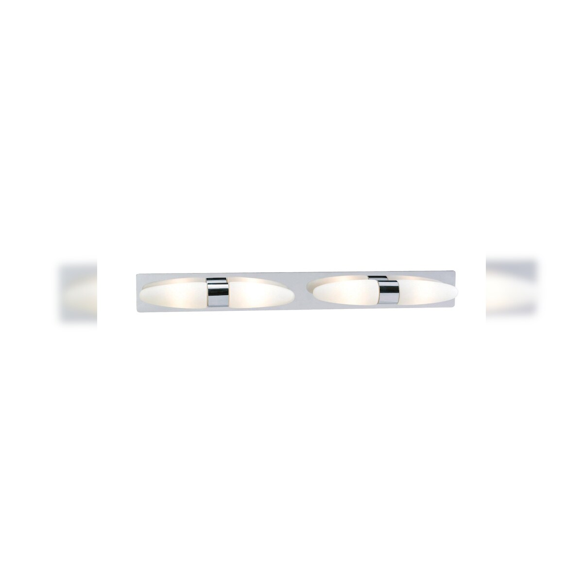 MARKSLÖJD Bullet Wandleuchte Chrom Doppel Image