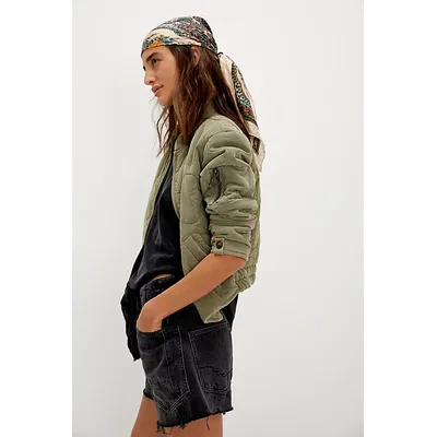 Aura Liner Jacket at Free People in Adventurer, Size: XL