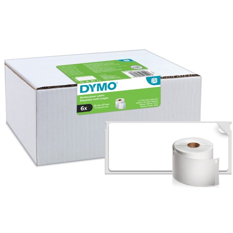 DYMO LabelWriter-Universal-Etiketten, 57 x 32 mm, weiß Image