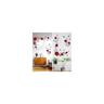 Shining House - 2PCS Stickers Muraux Autocollant Mural Stickers Muraux Fleurs Stickers Muraux de