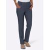 Dehnbund-Jeans COSMA, Damen, Gr. 22, Kurzgrößen, blau (blau, stone, washed), 76% Baumwolle, 22% Polyester, 2% Elasthan, unifarben, lang, Jeans