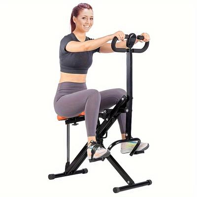 TEMU Squat Machine, Squat With Adjustable Resistance, 350 Lbs Max Weight Capacity, Easy Setup & Foldable, Glutes & Leg Home Workout Machine