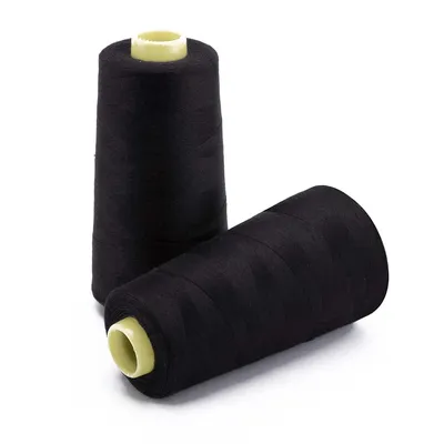 1Pcs 1000M Black Polyester Sewing Threads 40S/2 Hand Quilting Repair Sewing Thread For Sewing Machine Hand Sewing