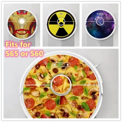 Aufkleber Film für xiaomi Roborock S60 S65 T65 T61 T6 Roboter Staubsauger Schutz Film Aufkleber Image