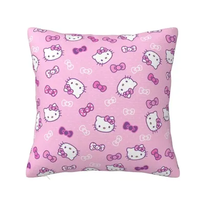 Benutzer definierte Luxus Sanrio Hallo Kitty Kissen bezug 40*40cm Samt Kissen bezug Home dekorative Image