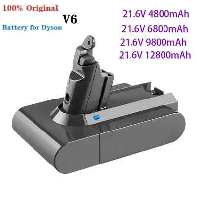 21,6 V12800Ah Für Dyson Batterie Ersatz DC62 DC59 DC58 SV03 SV04 SV09 V6 Tier Motorhead V6 Slim V6 Absolute Vakuum Teig Image