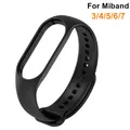 Bracelet pour Xiaomi Mi Band 8 7 6 5 4 3 Sport Bracelet en Silicone montre intelligente Bracelet de remplacement pour Mi Band 4 5 6 7 Bracelet Correa
