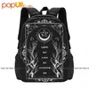 Blackcraft Kult Liebe Mich Wie Meine Dämonen Tun Wölfe Gothic Mond Rucksack Große Kapazität Schuh Tasche Große Kapazität