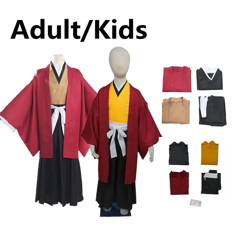 Tsugikuni cos yoriichi cosplay anime kostüm erwachsene kinder kimono uniform outfits halloween karnevals anzug Image