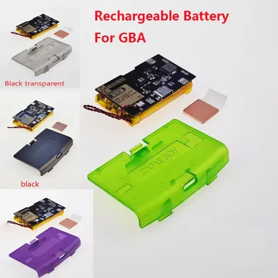 1800 mAh Li-Ionen-Akku-Modul für Game Boy Advance für GBA Highlight mit Typ-C-Ladeanschluss, Image