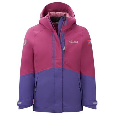 Trollkids - Girl's Skanden 3in1 Jacket - Doppeljacke Gr 140 lila Image