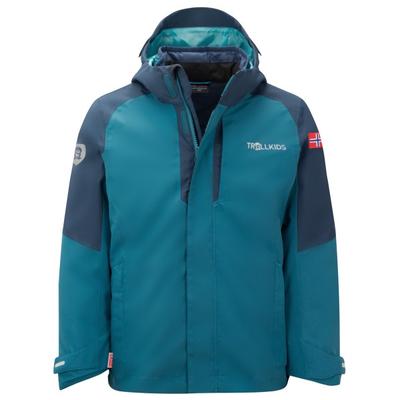 Trollkids - Kid's Skanden 3in1 Jacket - Doppeljacke Gr 140 blau/türkis Image