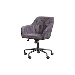 KAWOLA Bürostuhl KAYA Schreibtischstuhl Velvet anthrazit Image