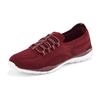 Sneaker LASCANA "Slipper, Halbschuh, leichtes Meshmaterial", Damen, Gr. 40, rot (bordeaux), Obermaterial: 100% Textilmaterial. Futter: 100% Textilmaterial. Decksohle: 100% Textilmaterial. Laufsohle: 100% Synthetik, unifarben, sportlich, Schuhe, zum...