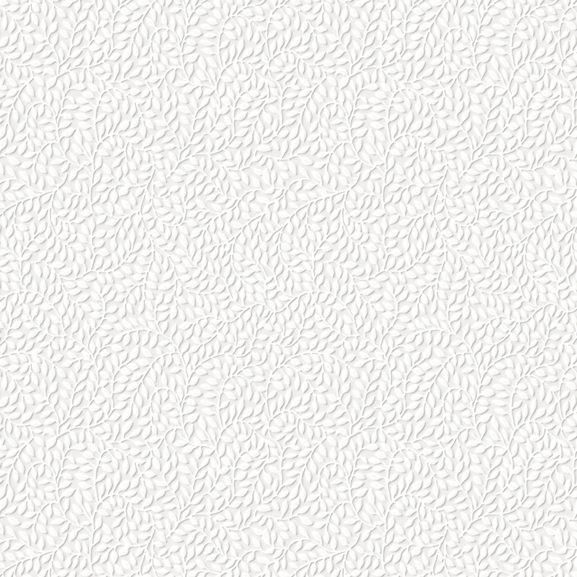 Vliestapete LAURA ASHLEY "Little Vines", weiß, B:0,52m L:10m, Vlies, Tapeten, FSC zertifiziert, mit lebhaftem Druck, 10 Meter Länge