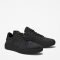 Sneaker TIMBERLAND "SENECA BAY LOW LACE UP SNEAKER", Gr. 41, schwarz (jet schwarz), Leder, sportlich, Schuhe, aus Leder
