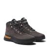 Schnürboots TIMBERLAND "FIELD TREKKERMID LACE UP SNEAKER", Gr. 41,5, grau (castlerock), Leder, Synthetik, sportlich, Schuhe, Winterschuhe, Sneakerboots, Winterboots