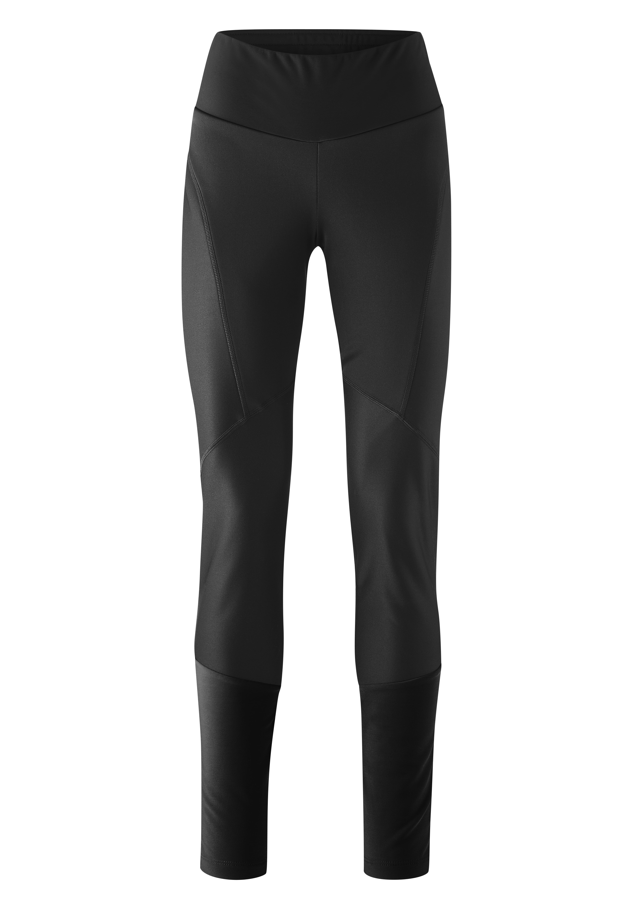 Fahrradhose GONSO "Essential Tight Softshell No Pad W", Damen, Gr. 46, Normalgrößen, schwarz, 100% Polyester, Hosen, Damen Radhose ohne Sitzpolster Tight fit Image
