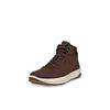 Schnürboots ECCO "ByWay 2.0", Herren, Gr. 45, braun, Nubukleder, sportlich, Schuhe, Stiefelette, High Top Sneaker mit Schaftrandpolsterung