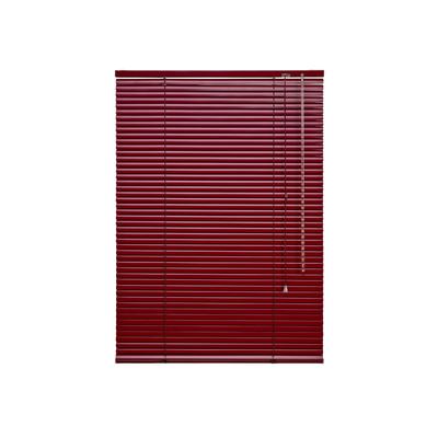 Jalousie LIEDECO "Aluminium-Jalousie" Gr. 27, rot (bordeaux), B:200cm H:160cm, Jalousien, Aluminium