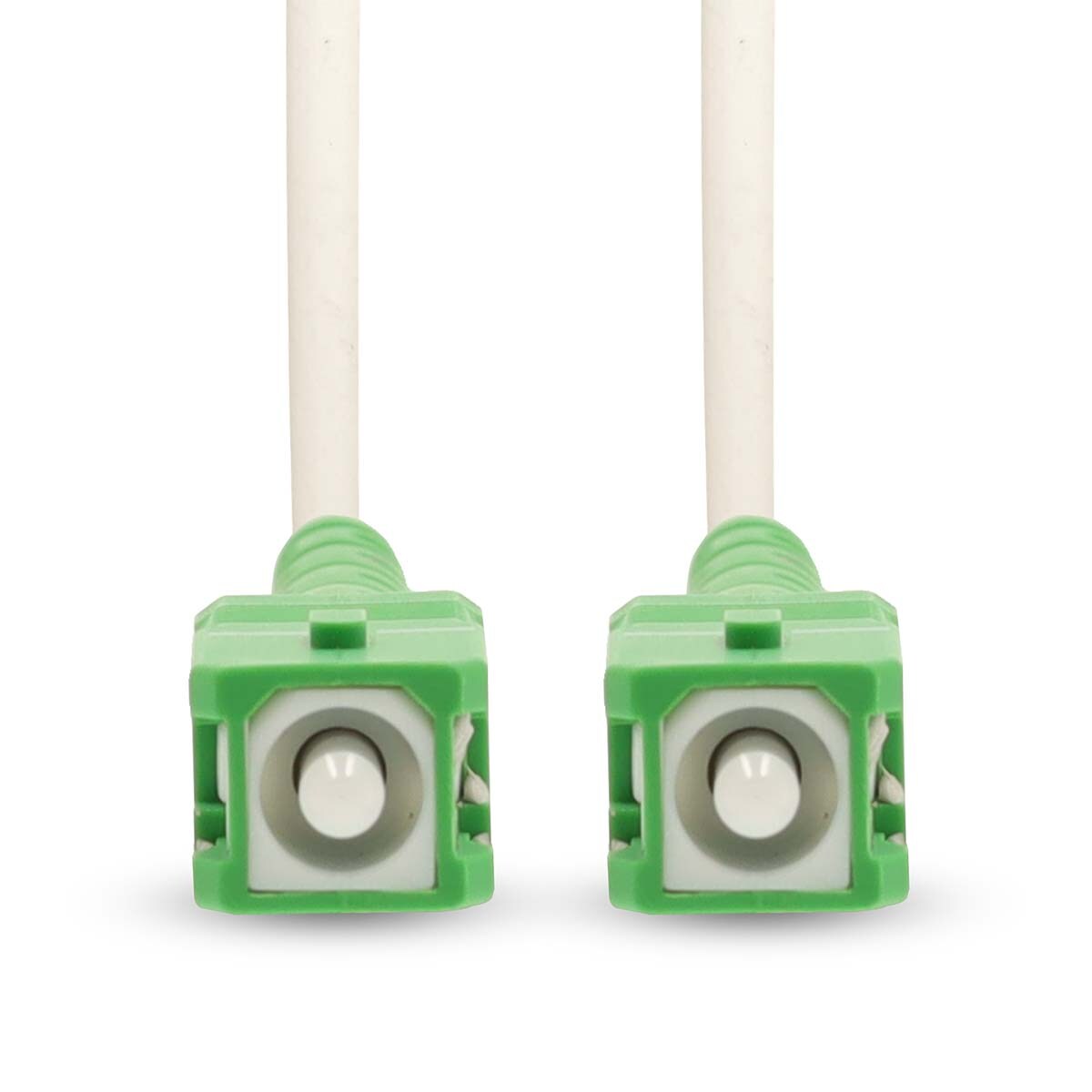 Nedis Glasfaser-Netzwerkkabel - SMF (Single Mode Phase) - SC/APC - SC/APC - 100 Gbps - 2.00 m - Weiss - Gift Box with Euro Lock Image