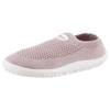 Barfußschuh LEGUANO "LEGUANITO SCIO", Kinder, Gr. 23, rosa (altrosa), Textil, glänzend, sportlich, Schuhe, Slipper, Freizeitschuh, Bequemschuh verstärkt das taktile Empfinden