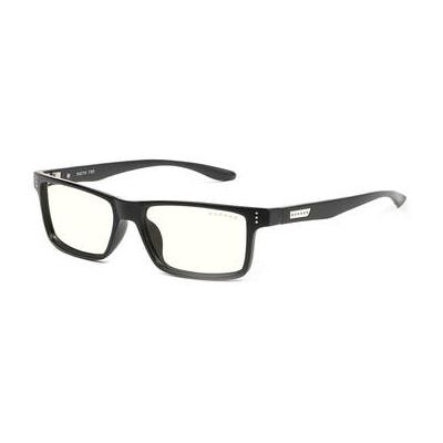 GUNNAR Vertex Gaming Glasses (Onyx Frame, GUNNAR-Focus Lenses, Clear Lens Tint) VER-00109