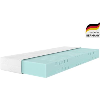 Kaltschaummatratze ÄLGDRÖM "Tornby 21, 7 Zonen Matratze 90x200 cm, 140x200 cm, Wendematratze" Gr. 10, weiß, B:140cm H:21cm L:200cm, Obermaterial: 60% Polyester, 40% Lyocell, Matratzen, Matratzen H2+3/H3+4/H4+5, ergonomisch, orthopädisch,... Image