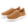 Sneaker AUTHENTIC LE JOGGER "Slipper, Halbschuhe, Freizeitschuhe", Herren, Gr. 43, braun (camelfarben), Obermaterial: 100% Textilmaterial. Futter: 100% Textilmaterial. Decksohle: 100% Textilmaterial. Laufsohle: 100% Synthetik, unifarben, sportlich,...