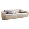 KAWOLA Sofa SAMU 2-Sitzer Stoff beige