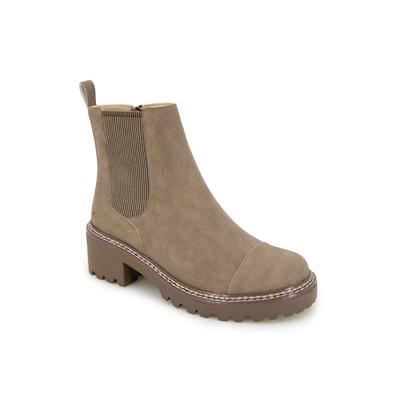 Women's Reed Water Resistant Bootie by JBU in Taupe (Size 7 M)