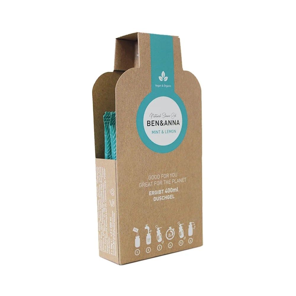 Ben & Anna - Gel Doccia Fiocchi Menta e Limone 40 g