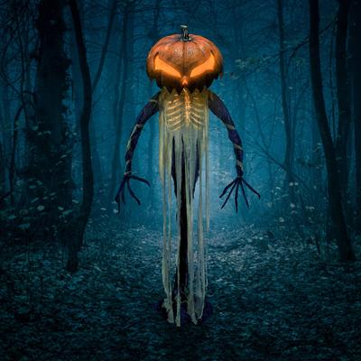 Haunted Hill Farm Pumpkin Sentinel by Tekky, Premium Halloween Animatronic