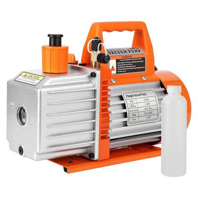 110V Dual Stage Rotary Vane Vacuum Pump