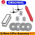 Accessori originali Roborock Qrevo s Mop Filtro HEPA Spazzola laterale/principale Sacchetto per la polvere Aspirapolvere Pezzi di ricambio per Roborock qrevo Pro