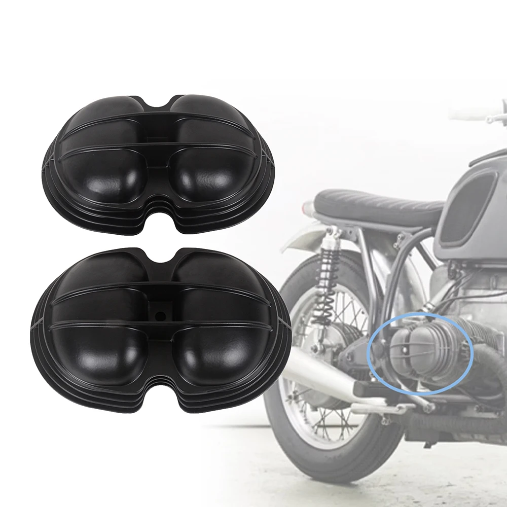 Moto4u Ventildeckel Zylinderkopf haube Aluminium legierung Motor abdeckung Schutz Motorrad teil Zubehör für BMW R65 R 65 Image