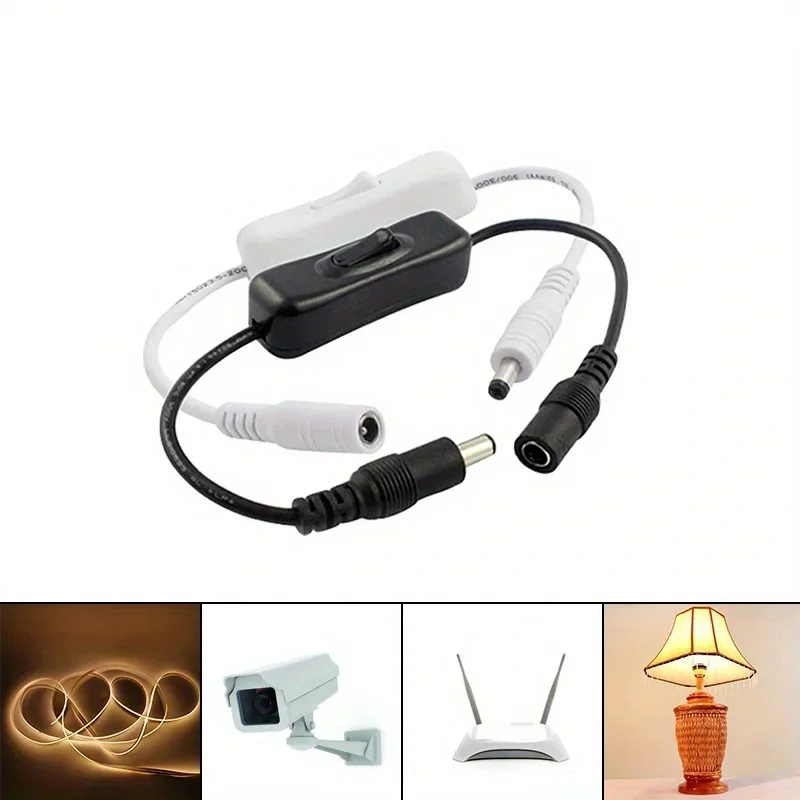 USB-Kabel mit Schalter EIN/AUS-Kabelverlängerung zum Umschalten für USB-Lampe, USB-Lüfter, Stromversorgungsleitung, langlebig, HEIßER VERKAUF, Adapter Image
