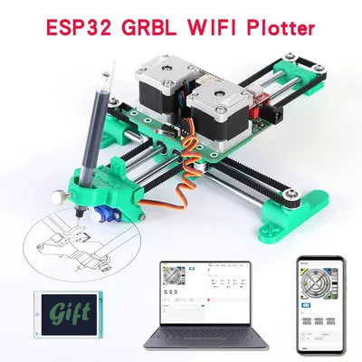 Grbl ESP32 WIFI DIY Assembled XY Plotter Pen Drawing Robot Drawing Machine Painting Handwriting Robot Kit