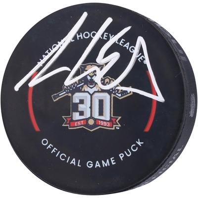 V106832 Pnthrs Aaron Ekblad Florida Panthers signierter Hockeypuck 5 Aaron Ekblad AUT HOCKEY PUCK 45474 AUTEQPPUC PUCKEK0032 #6 Image