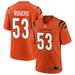 Justin Rogers Men's Nike Orange Cincinnati Bengals Alternate Game Custom Jersey