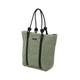 YOKIKIYO-Large Summer Beach Bag for Women Straw Tote Travel Holiday Shoulder Bag Handmade Satchel Openwork Handbag and Purse, Green