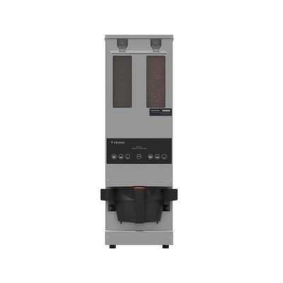 Fetco G1202US-1A000-00001 Portion Controlled Commercial Coffee Grinder w/ (2) 5 lb Hopper, 120v, Silver