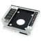 1 pz 9.5 12.7mm HDD Caddy Alluminio Universa SATA 3.0 2.5 "SSD CD DVD a HDD Custodia Optibay Custodia CD-ROM ODD