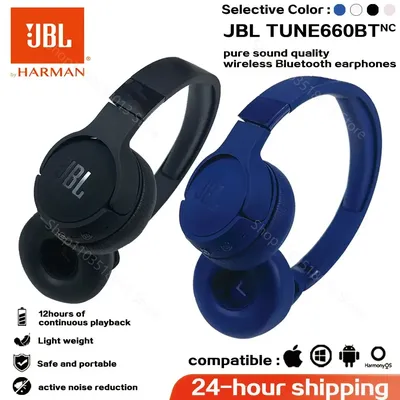 Original jbl tune 660nc drahtlose On-Ear-Kopfhörer Bluetooth-Geräusch unterdrückung Kopfhörer Gaming